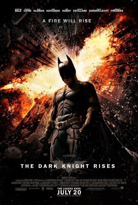 Poster of The Dark Knight Rises